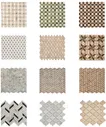 Pixel mosaic Керамическая PIX622 35,2x28,2 - керамическая плитка и керамогранит