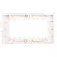 Суппорт LEGRAND Mosaic 4 модуля для кабель-каналов Metra 85х50, 100х50, 130х50 638072