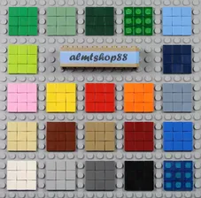 LEGO - 1x1 Square Tiles - PICK YOUR COLORS Smooth Finishing Flat Mosaic Bulk Lot