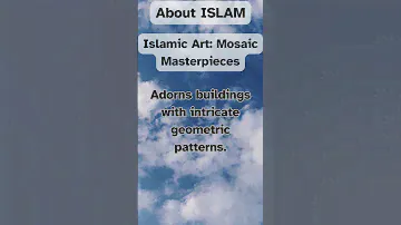 ISLAMIC FACTS # 100 : Mosaic Marvels: Islamic Artistry