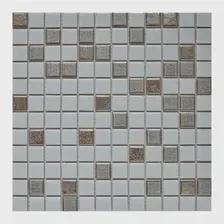 Мозаика из керамогранита Pixel mosaic Керамическая мозаика чип 25х25 мм сетка Pix 647 31,5х31,5 см 2 200 р.