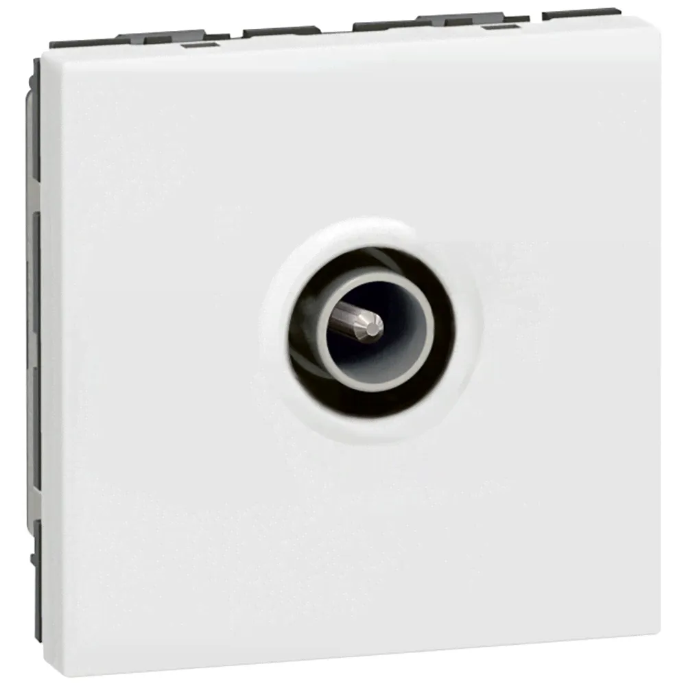 Розетка TV оконечная белая Legrand Mosaic 677138-0