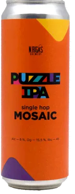 Нью Ригас Паззл ИПА Мозаик / New Riga’s Puzzle IPA Mosaic ж/б (0,45 л.)-0