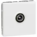 Розетка TV оконечная белая Legrand Mosaic 677138