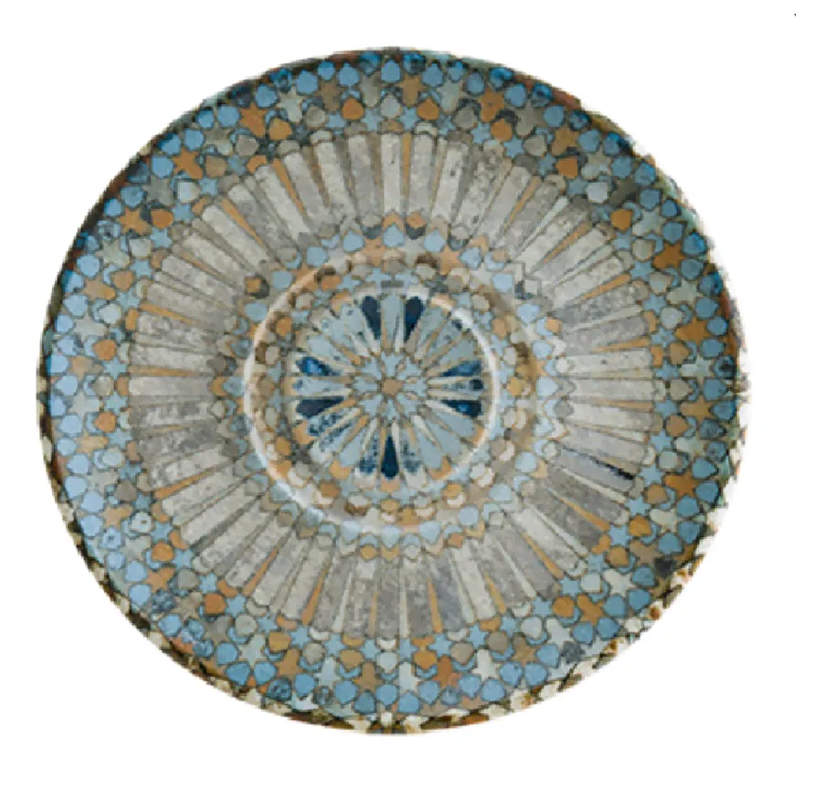 Блюдце Luca Mosaic 190 мм Bonna S-MT-LUCMZ GRM 19 KKT-0