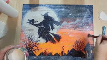 Покрываем алмазную мозаику лаком ,мой способ + плюс эксперимент.