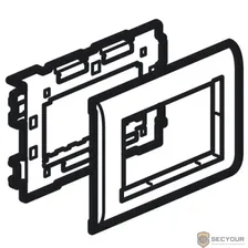 Legrand 638072 суппорт Mosaic - 4 модуля - для кабель-каналов Metra 85х50, 100х50 и 130х50