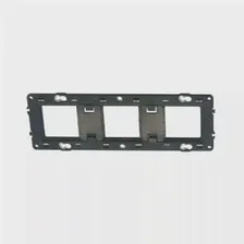 Суппорт 3-местный. 6 модулей универсальный Legrand Mosaic Batibox 80253