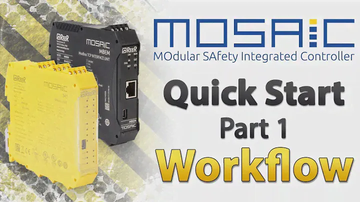 AutomationDirect's REER Mosaic Safety Controller: Quick Start Part 2 (ESTOP)